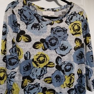 Ann Taylor LOFT Floral Blouse
